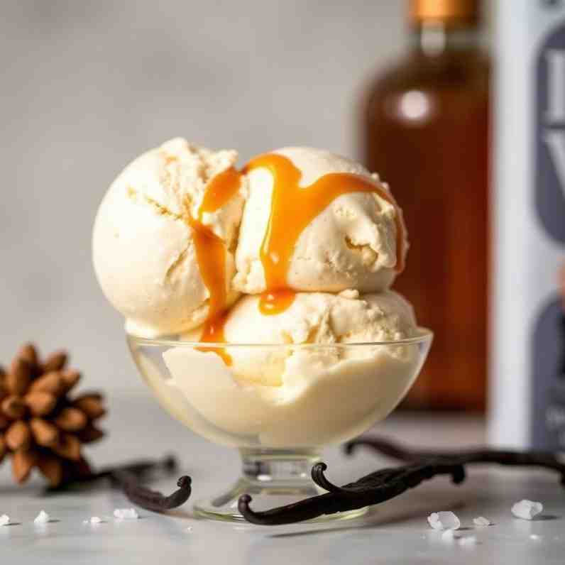 World's Best Ice Cream - Rich Vanilla Bean Custard Recipe